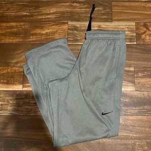 Gray therma-fit Nike pants